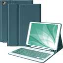 COO Keyboard Case for 9th/8th/7th Generation 10.2 Inch with Pencil Holder