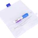 Magic Embroidery Pen Punch Needle Kit, Adjustable Rug Yarn Punch Needle Set, Sewing Needles Easy Threader Embroidery Tools