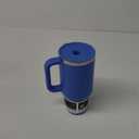 Hydro Flask 40 Oz Travel Tumbler with Handle, Lid and Straw - Insulated Stainless Steel in 40 Oz Cascade Blue