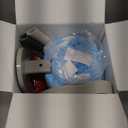 Changing Pad - Foam Contoured Baby Changing Pad for Dresser, Waterproof Diaper Changing Table Pad, Includes Soft, Removable & Washable Non-Slip Cover, Bonus Portable Toy Bar with Music Mode Included (Blue)