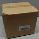 Modern Geometric White Ceramic Flower Vase, Contemporary Minimalist Design for Home Decor, Fresh Cut Wildflower Display (Large)