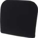 Kensington Memory Foam Backrest, 16 X 12 X 16, Black, 14-1/4w x 1-3/4d x 13-1/4h