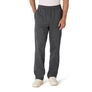 Amazon Essentials Men's Fleece Open Bottom Sweatpants, Charcoal Heather, 3X-Large Big