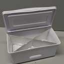 Ubbi Baby Wipes Dispenser, Baby Wipes Case, Baby Wipes Holder with Weighted Plate, Keeps Wipes Fresh, Non-Slip Rubber Feet, White