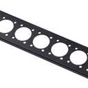 GeeekPi 10 inch 1U D-Series Connectors Rack Panel 7D XLR HDMI Audio Rack Mount Panel for DeskPi RackMate T0/T1/T2/T0 Plus/T1 Plus/TL1 Server Cabinet/10 inch Server Rack