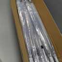 Clear Umbrella Wedding, 25pcs Transparent Umbrella, Bulk Clear Dome Umbrellas Windproof, Auto Open Bubble Stick Umbrellas for Bride Groom Outdoor Photography