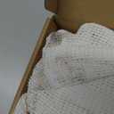 5-Piece Organic Cotton Laundry Bags with Zipper and Hanging Loop, 3 Sizes (S, M, L) Mesh Laundry Bag, Durable Cotton Mesh Laundry Bag for Delicate Underwear and Socks (White)