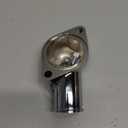 CarBole 21 Degree Chrome Water Neck Thermostat Housing Fit For Chevy V8 5.7L 350 454 Small Big Block