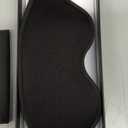 Fygrip 3D Eye Mask Sleep Mask for Men & Women, 100% Pressure-Free & Light Block-Out Eye Mask for Sleep with Easy Adjustable Strap, Night Eye Cover for Travel, Black