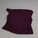 SUUKSESS Women Off Shoulder Tops Sleeveless Shirts Y2K Going Out Crop Tank Top (Large, Violet)