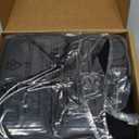 Amazon Basics Lightweight Microfiber 3-Piece Duvet Cover Set with Zipper Closure, Full/Queen, Black, Solid