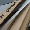 Art3d Premade Board and Batten Paintable Wainscoting Kit, MDF Accent Wall Panel for Kitchen Bedroom Living Room Home Decor Covers 189 x 54 in. Molding Trim Slat with Edge Strip (Log Color)