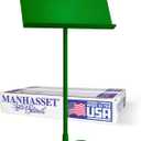 Manhasset Music Stand For Sheet Music - 48 Symphony Model - 4801MGN - Long Lasting, Durable Manhasset Stand - Adjustable Height - 20" by 12