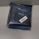 Navy Blue Forest Shower Curtain Dark Blue Mountain Nature Shower Curtains for Mens Bathroom Decor, Waterproof Fabric with Hooks, 70x72in