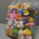 50 Pack Rubber Ducks in Bulk,Assortment Duckies for Jeep Ducking Floater Duck Bath Toys Party Favors