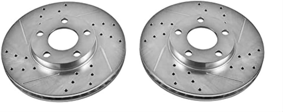 Power Stop PowerStop - 13-22 Ford F-350 Super Duty Rear Left Evolution Drilled & Slotted Rotor (AR85155XL)