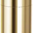 2 x Mini Perfume Refillable Bottle Travel Size Perfume Atomizer Fast Refill Spray Bottle (5ml/0.2oz) (Bright Gold)