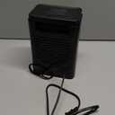 Lerat Electric Space Heater, Small Heater for Indoor Use, 1200W PTC Fast Heating Portable Heater, Overheat & Tip-Over Protection, Heating & Fan Modes for Bedroom, Office, Camping, Black