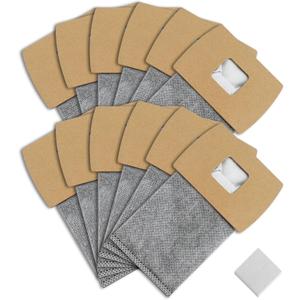 12 Pack Vacuum Bags Replacement for Oreck Handheld Vacuum Cleaner BB180, BB280, BB850, BB870, BB880, BB900, BB1000, BB1100, BB1200, MV160, CC1600, Replaces Part # PKBB12OF