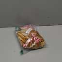 Infant Baby Girl Christmas Outfit Gingerbread Man Costume Long Sleeve Bowknot Lace Trim Velvet Romper Dress (3-6 Months, Brown)