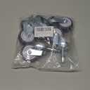 2-Inch Shop Vac Wheels Replacement Parts, (Stem Diameter 8mm or 5/16", Length 38mm or 1.5") - Set of 4 Replacement Wheels for Shop Vac Wet Dry Vacuums Caster