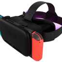 Orzly VR Headset Designed for Nintendo Switch & Switch OLED Console with Adjustable Lens for a Virtual Reality Gaming Experience and for Labo VR - Colour Pop - Gift Boxed Edition Tanami 