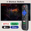 Pack of 2 New Replacement for All Roku TV Remote,Compatible for All TCL-ONN-Hisense-Roku TV Remote