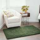 Ophanie Gray Green Grass Area Rugs for Bedroom, 3x5 Shag Fluffy Carpet, Fuzzy Furry Plush Soft Cute Kids Baby Girls Shaggy Bedside Floor Rug for Teen Dorm Nursery Home Decor Aesthetic