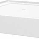 Classy Caps TRA45W Base Imperial Aluminum, 4.5" x 4.5", White