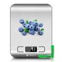 Etekcity Food Kitchen Scale, Digital Grams and Ounces for Weight Loss, Baking, Cooking, Keto and Meal Prep, LCD Display, Medium, 304 Stainless Steel 