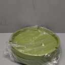 10.01" 2-Tier 360Rotating Lazy Susan turntable Organizer Spice Rack Organization for Kitchen countertop and Cabinet pantry Organizers and storage(4Green, Extra Large)