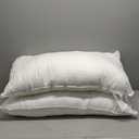 Beckham Hotel Collection Bed Pillows King Size Set of 2 - Down Alternative Bedding Gel Cooling Big Pillow for Back, Stomach or Side Sleepers (White)