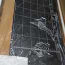 Board2by Monthly Chalkboard Calendar & Cork Board Combo, 24" x 36", Magnetic, Wall Mounted, Blackboard for Office, Kitchen, School, Home (Rustic Brown)