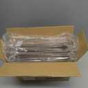 12-Pack 12" Tall Shelf Dividers - Closet Shelf Organizer - Easy to Install - No Tool - White PE Coating Steel