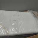 Extra Firm Mattress Topper Full: 3 Inch Firm & Extra Firm Dual Sides Flippable Mattress Pad, Double Sleep High Density Support for Back Pain, Breathable Washable Cover, CertiPUR-US Certified, 75x54