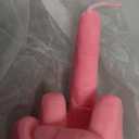 6sisc Middle Finger Scented Candle Lilac Purple Danish Pastel Room Aesthetic Decor Pine Aromatherapy Candles Natural Vegan Soy Wax Hand Gesture Fragrance Candle for Home Bedroom Supplies Birthday Gift