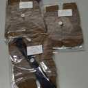 Dog Socks 12 Pack to Prevent Licking Paws, Anti Slip Dog Booties and Paw Protectors for Hardwood Floors Hot Pavement, Suitable for  Senior Dogs - Size Large,Brown