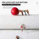 Fall Pumpkin Bath Mats for Bathroom, Thanksgving Super Absorbent Non-Slip Microfiber Shaggy Bath Rugs, Autumn Bathroom Mat for Shower, Tub, Sink, Decor, Machine Washable, 20x30in, Orange