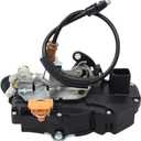 NewYall Rear Left Driver Side Power Door Lock Actuator Latch for GMC Sierra 1500 2007-2013 Sierra 2500HD / 3500HD 2009-2010 Chevy Silverado 1500 2007-2013 Silverado 2500HD / 3500HD 2009-2010