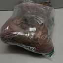 Cotton Bedding Set of 5 Pieces in Dark Brown. Flat Sheet, Fitted Sheet, Duvet Cover + 2 Pillowcases. Twin Full Queen AU EU Custom Bed Linen