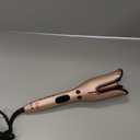 CHI Spin N Curl, Curling Iron For Healthy & Shiny Effortless Curls & Waves, Provides Preset Temperature Settings For Each Hair Texture, Rose Gold (1 Count (Pack of 1))