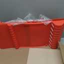 Maxsa 37359-2PK Park Right 21" x 11" x 2" Parking Mat, Red