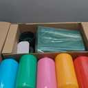 Christmas Decorations - 17Ft Christmas Giant Socket String Lights, with C26 Waterproof Jumbo Multicolored Light Bulb for Outdoor Indoor Outside Holiday Yard Garden Decor, 10 Lights