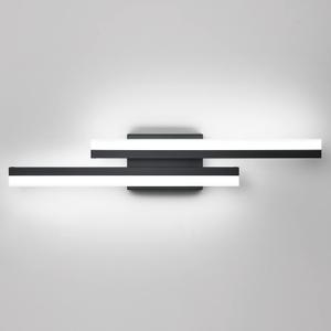 PRESDE 24 Inch LED Vanity Light Bar, Modern Black Bathroom Light Fixtures Over Mirror Dimmable
