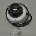 5MP 4MP 180 Degree Wide Angle Dome Security Camera HD-TVI/CVI/AHD/960H Analog 4 in 1 Super Hybrid HD CCTV Surveillance 1.7mm Fisheye Lens Outdoor/Indoor IR Day & Night Vision Home Cam