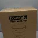 Portable Washing Machine 15L, Mini Washer with 4 Modes and Spin Basket, Large Capacity Laundry Washer Deep Cleaning for Underwear,Baby Clothes, Foldable Washing Machine for Apartments,Camping,Travel