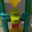 Play Day Kids’ Sand & Water Wheel Tower with Shovel & Rake – Beach Sand Water Toy
