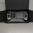 ShanWan Mobile Game Controller for iphone/Android with PHONE CASE Support, Bluetooth Wireless Gamepad - PS Remote Play, Xbox Cloud, Steam Link, GeForce NOW, MFi Arcade Games-Long Battery Life (Silver)