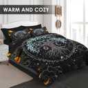 King Comforter Set with Sheets, 7 Pieces Tree of Bedding