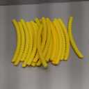 Shappy 6 Pcs Exercise Hoop Detachable Adjustable Plastic Toy Playground Toys Colored Hoop Circles for Teens Games Gymnastics Dog Agility Equipment Party Decor (23 Inch, Yellow)